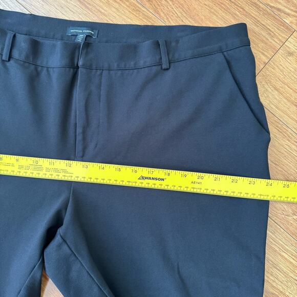 Universal Standard Pants Women MP (18P-20P) Black Capri Mid-Rise Pockets Stretch - Picture 10 of 15